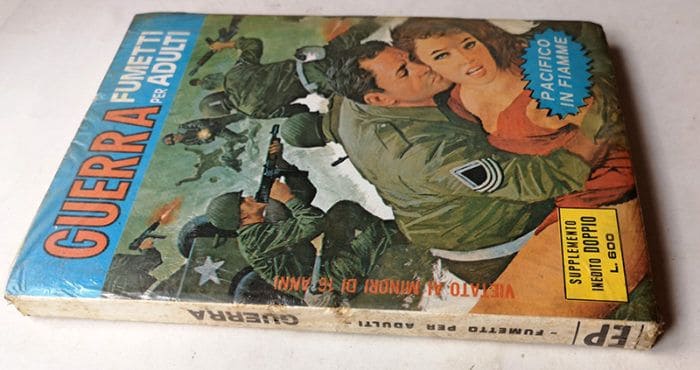 GUERRA supplemento al N 8 Pacifico i fiamme EDIFUMETTO 1978 BLISTERATO - immagine 2