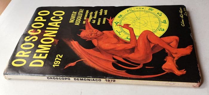OROSCOPO DEMONIACO 1972 collana Klic Klac supplemento SEGI - immagine 2