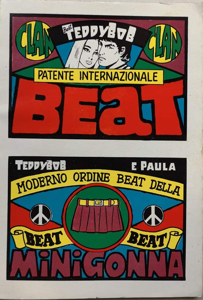 TEDDY BOB 12 il fumetto giovane C.E.A. 1967 gadget Patente Clan Teddy Bob - immagine 2