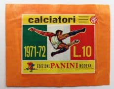 BUSTINA SIGILLATA CALCIATORI PANINI 1971