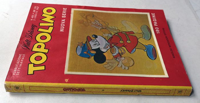 TOPOLINO LIBRETTO n 605 con BOLLINO e OLOGRAMMA 1967 - immagine 2