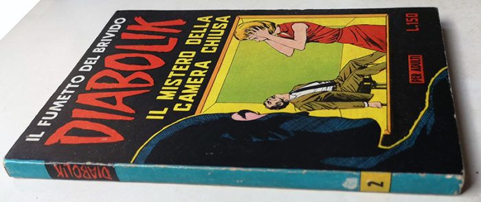 DIABOLIK 2 Sodip 2ª SERIE il mistero della camera chiusa 1965 - immagine 2