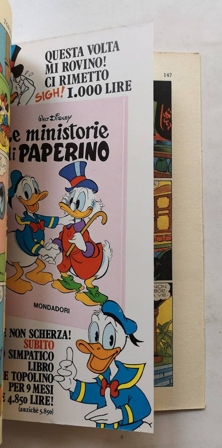 TOPOLINO LIBRETTO n 743 cartolina abbonamento bollino 1970 - immagine 3