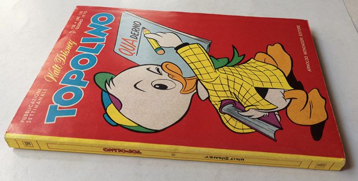 TOPOLINO LIBRETTO n 758 doppia sagoma GIALLO MONDADORI 1970 - immagine 3