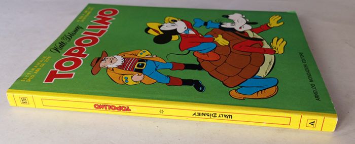 TOPOLINO LIBRETTO n 826 inserto pieghevole MUNARI (munarino) bollino 1971 - immagine 3