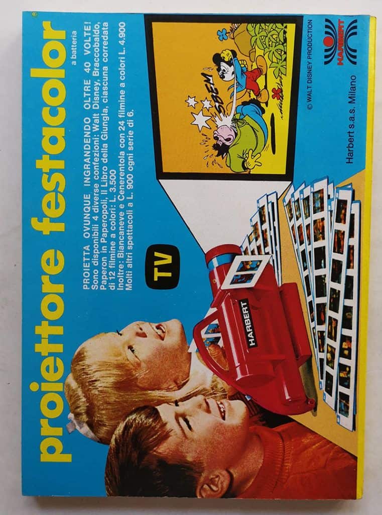 TOPOLINO LIBRETTO n 826 inserto pieghevole MUNARI (munarino) bollino 1971 - immagine 4