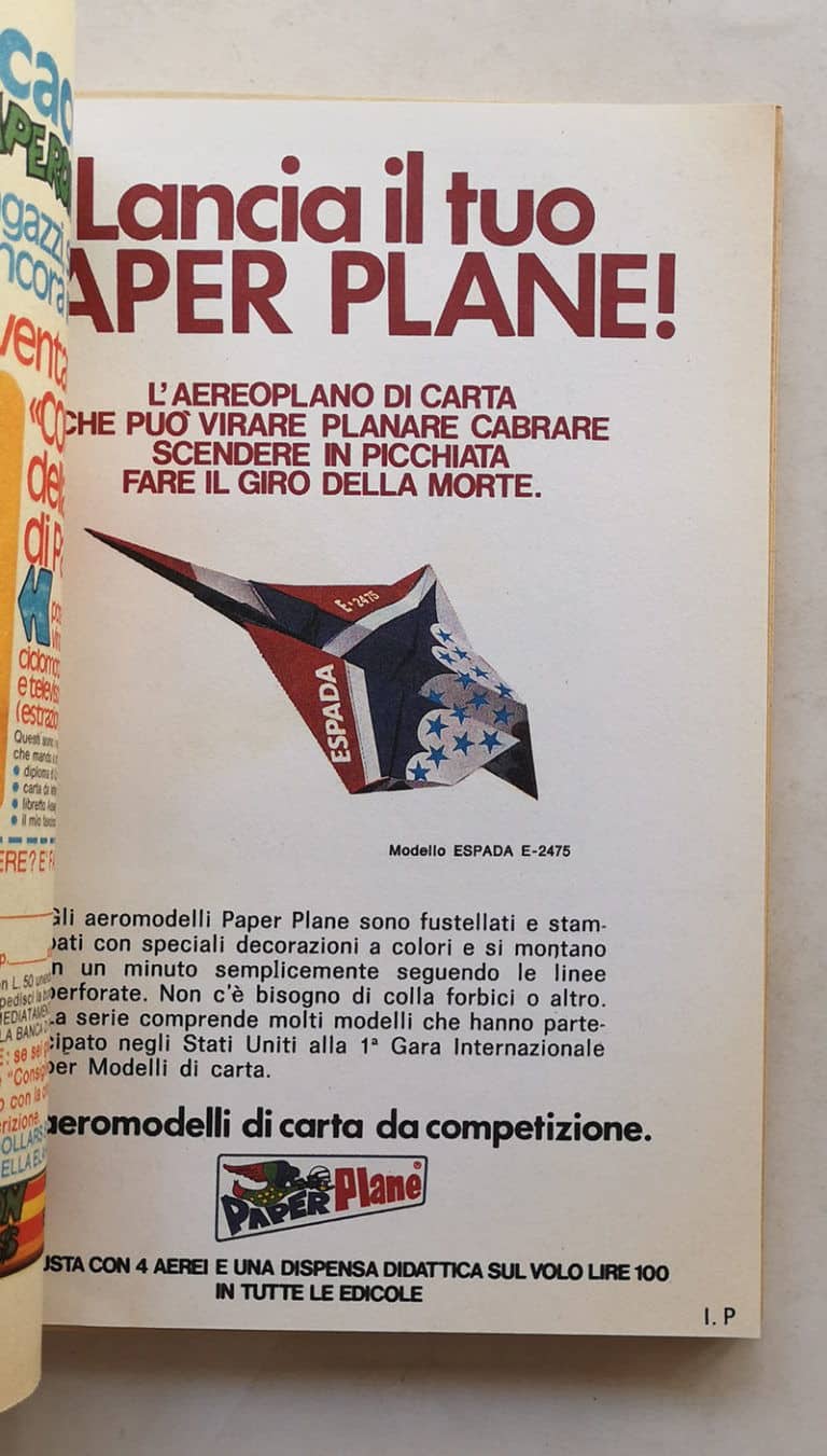 TOPOLINO LIBRETTO n 841 inserto regionale PAPERPLANE bollino 1972 - immagine 4