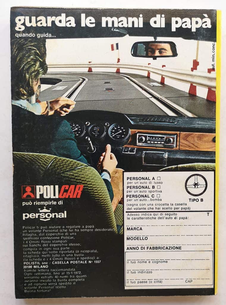 TOPOLINO LIBRETTO n 841 inserto regionale PAPERPLANE bollino 1972 - immagine 5