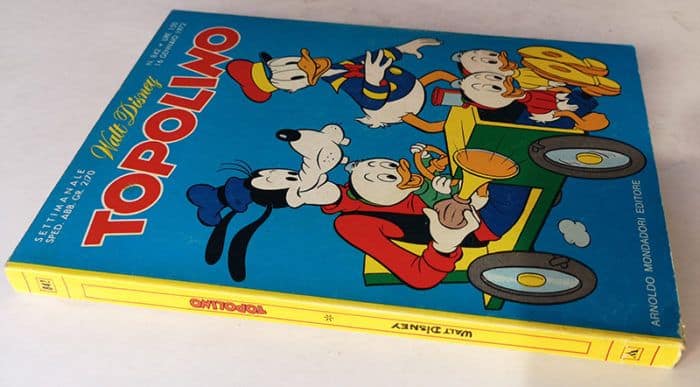 TOPOLINO LIBRETTO n 842 cedola di commissione libraria bollino 1972 - immagine 3