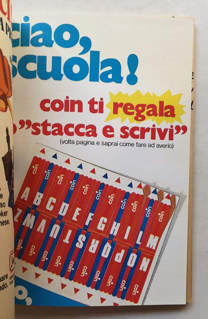 TOPOLINO LIBRETTO n 882 inserto regionale COIN bollino 1972 - immagine 4