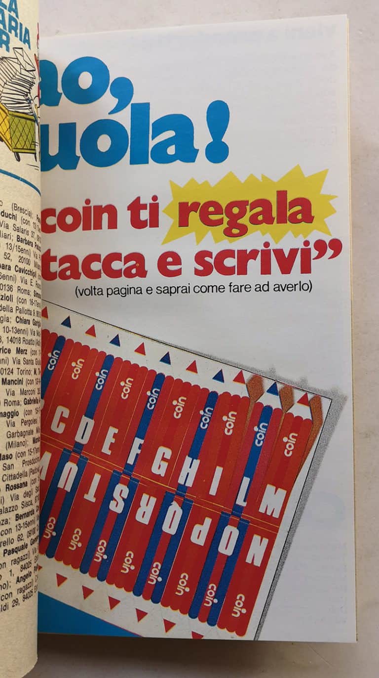 TOPOLINO LIBRETTO n 888 inserto regionale COIN bollino 1972 - immagine 4