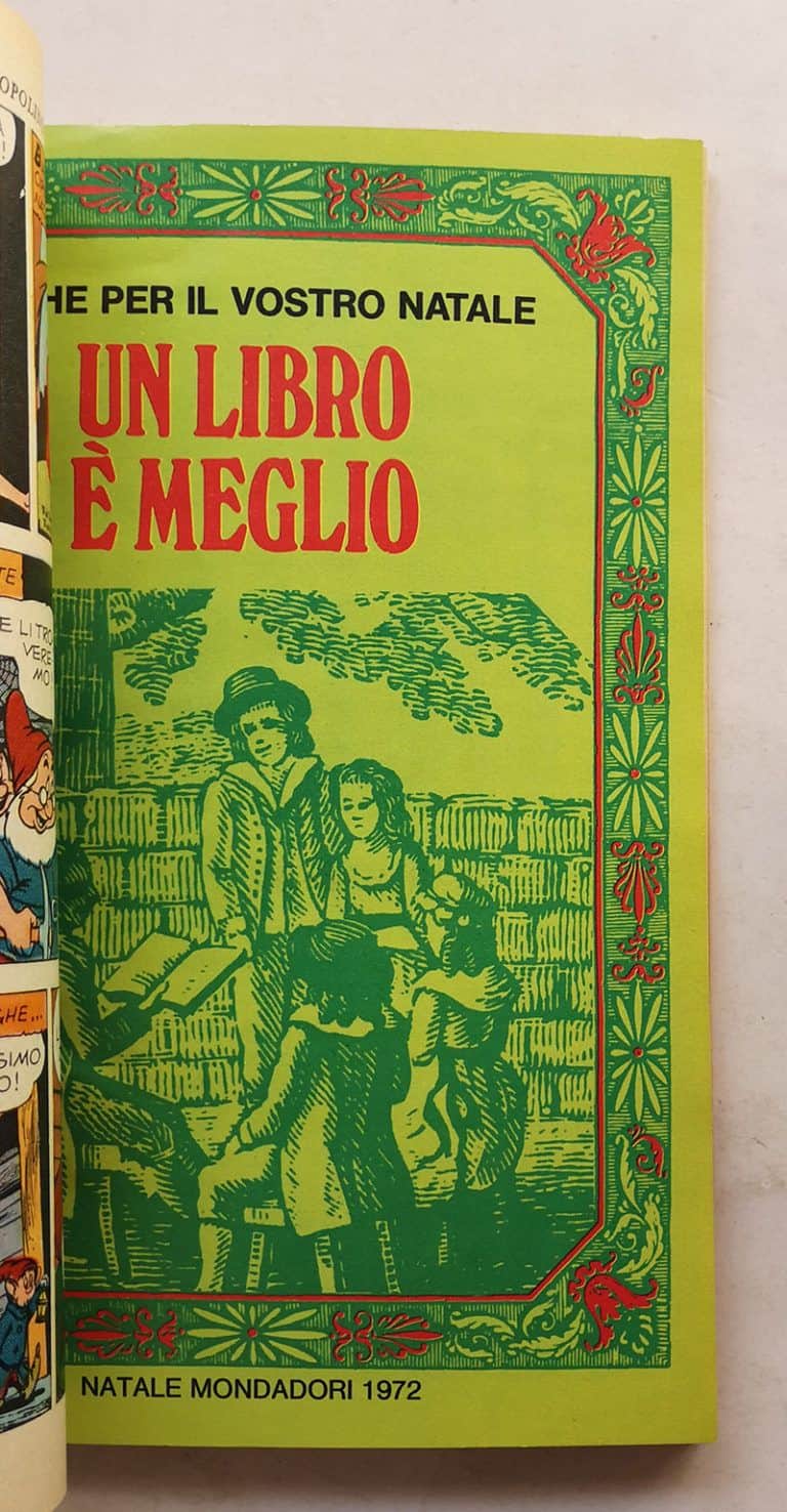 TOPOLINO LIBRETTO n 889 inserto Natale MONDADORI cartolina abbonamento 1972 - immagine 3