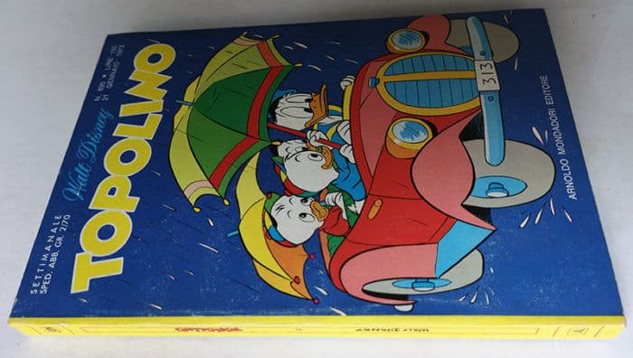 TOPOLINO LIBRETTO n 895 inserto pieghevole MONDADORI bollino 1973 - immagine 2