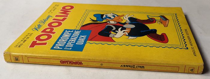TOPOLINO LIBRETTO N 907 gadget FRANCOBOLLO OPERAZIONE QUACK + cedola1973 - immagine 2