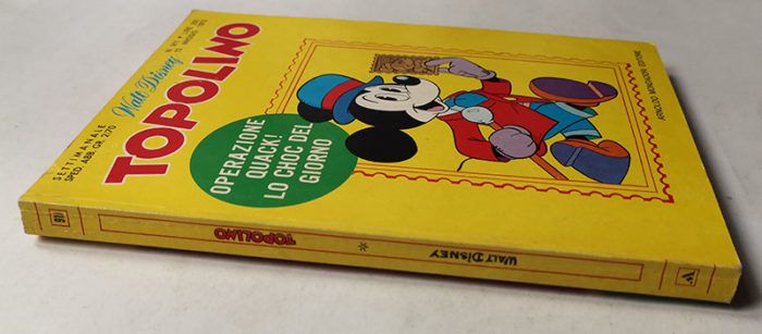 TOPOLINO LIBRETTO N 911 gadget FRANCOBOLLO OPERAZIONE QUACK + cedola1973 - immagine 2