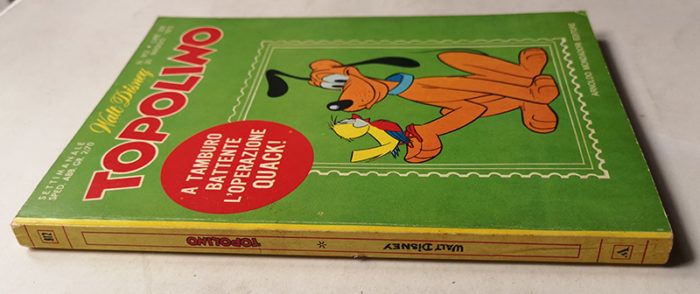 TOPOLINO LIBRETTO N 912 gadget FRANCOBOLLO OPERAZIONE QUACK 1973 - immagine 2