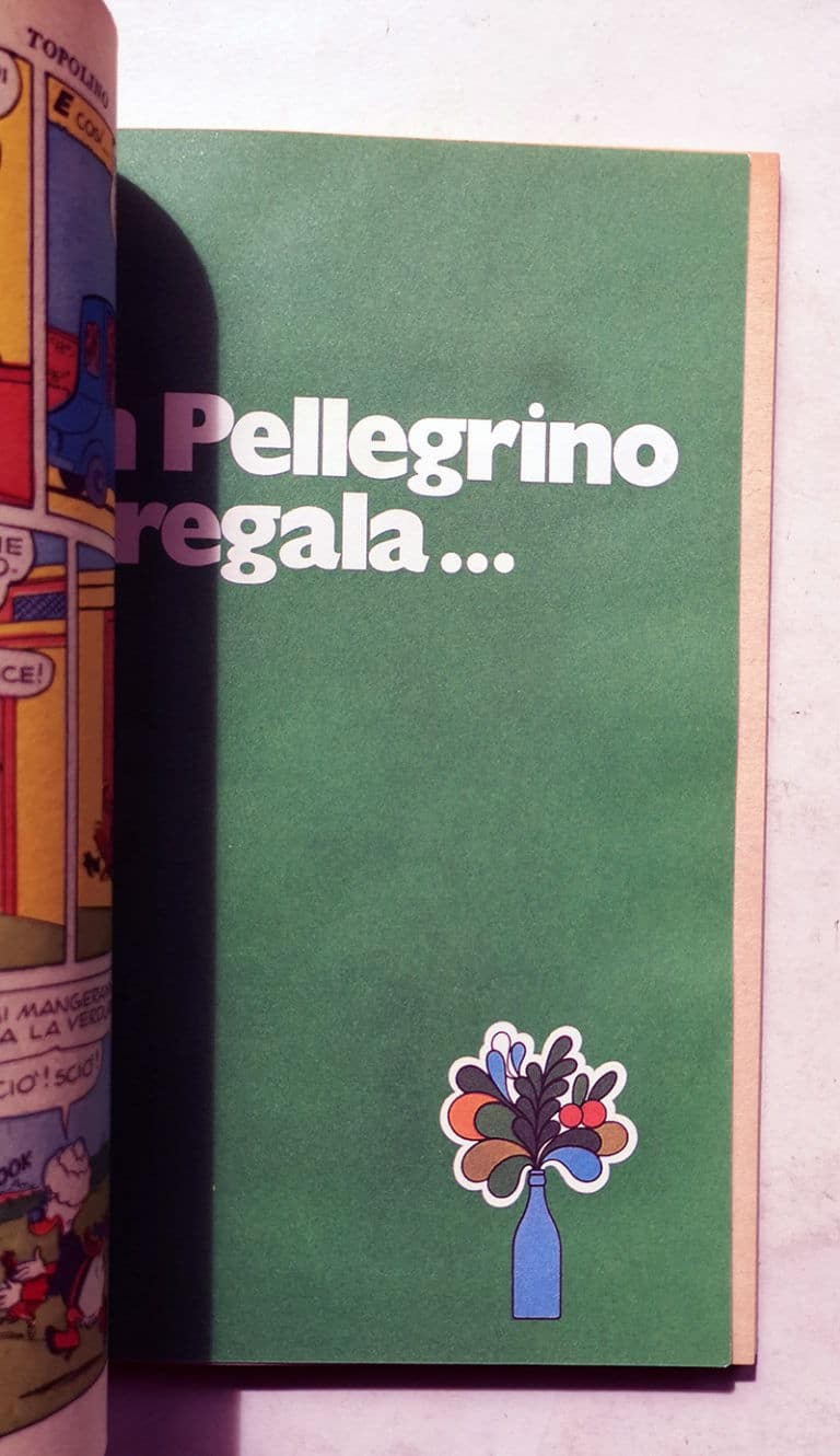 TOPOLINO LIBRETTO N 912 doppia cartolina SAN PELLEGRINO bollino 1973 - immagine 3