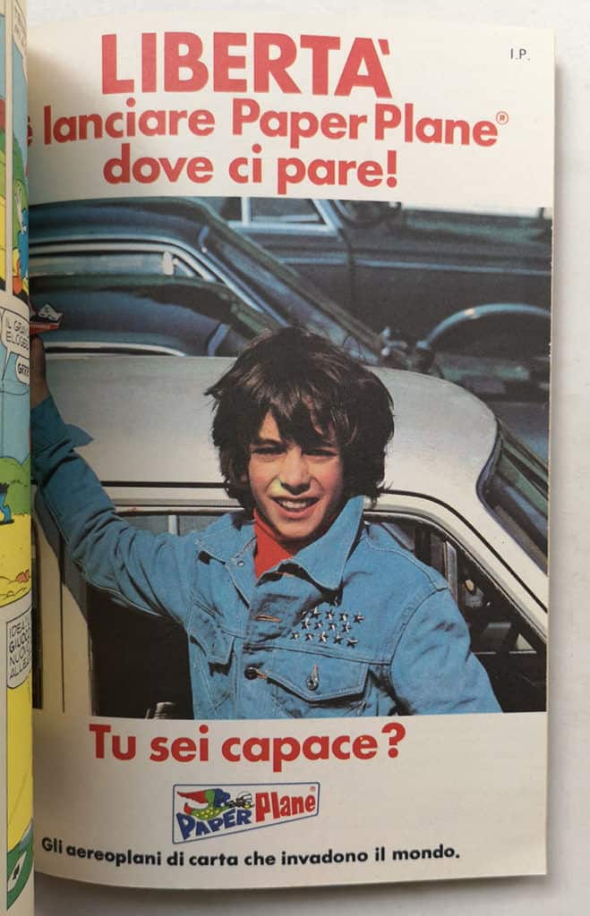 TOPOLINO LIBRETTO n 920 inserto regionale PAPERPLANE cedola bollino 1973 - immagine 4