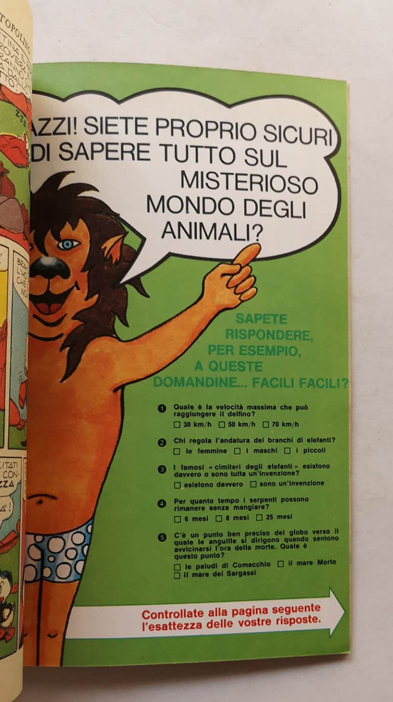 TOPOLINO LIBRETTO n 846 doppia cartolina pubblicitaria con cedola 1972 - immagine 3