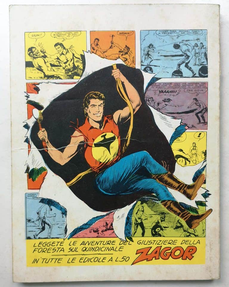 ZENITH GIGANTE Un Ragazzo Nel Far West N 50 L'isola del Diavolo ARALDO 1965 - immagine 4