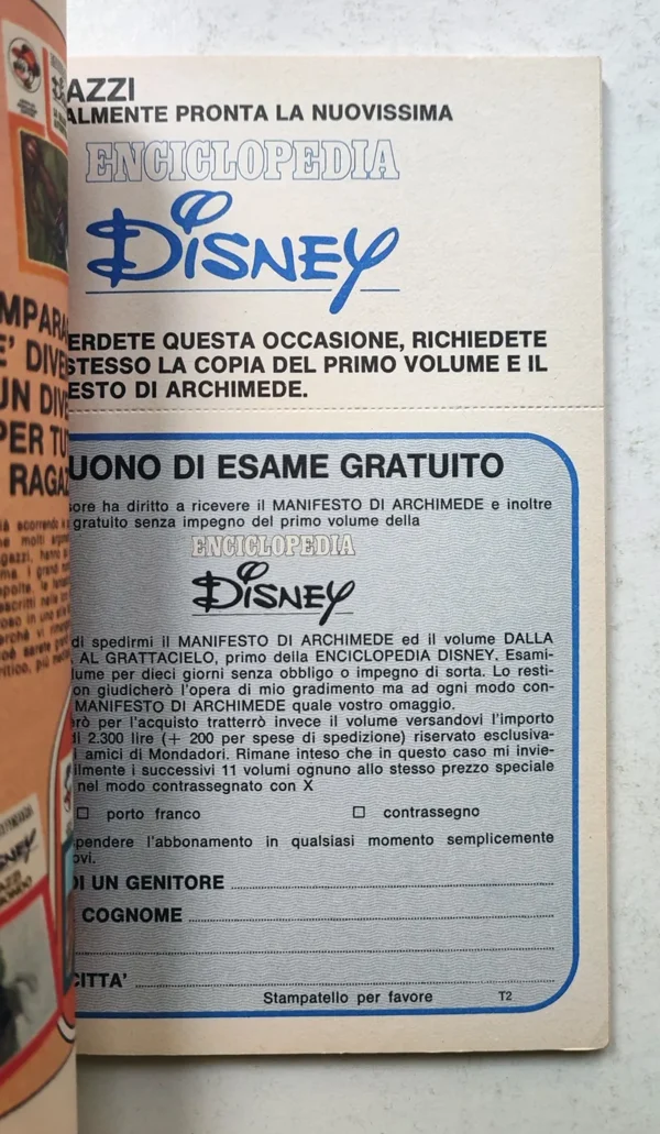 TOPOLINO LIBRETTO n 825 inserto regionale COIN 2 allegati bollino 1971 - immagine 3