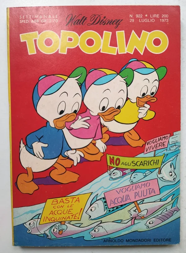 TOPOLINO LIBRETTO n 922 inserto regionale