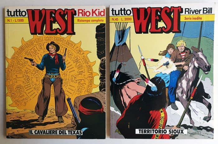 TUTTO WEST 1/45 Serie Completa BONELLI 1987 - immagine 2