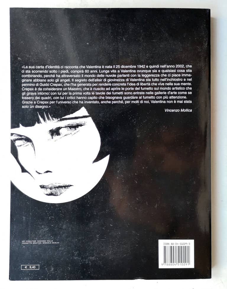 Guido Crepax VALENTINA Best Seller MONDADORI 2002 - immagine 2