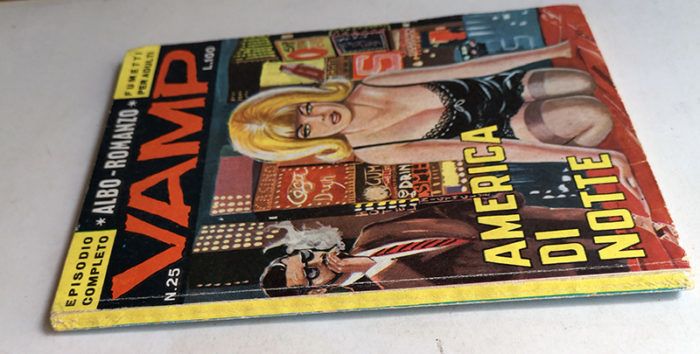 ALBO ROMANZO VAMP n 25 Cea 1965 PUBBLICITA' DIABOLIK - immagine 2