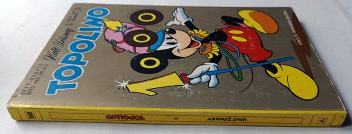 TOPOLINO LIBRETTO n 1000 cartolina abbonamento bollino 1975 - immagine 2