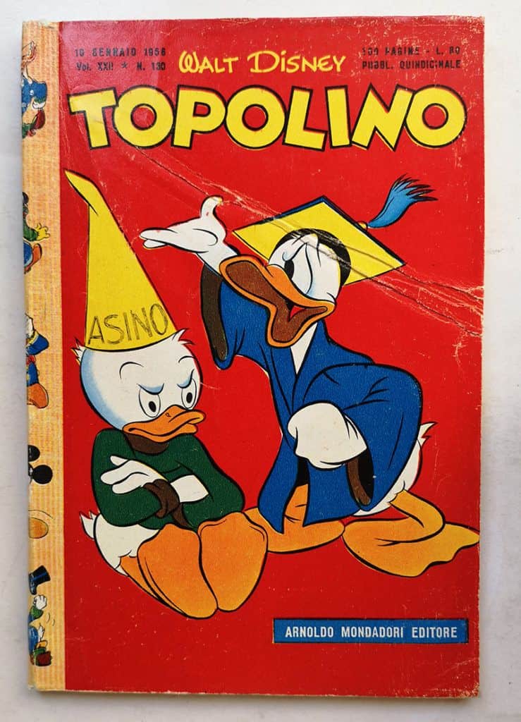 TOPOLINO LIBRETTO n 130 Mondadori 1956