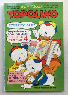 TOPOLINO LIBRETTO n 289