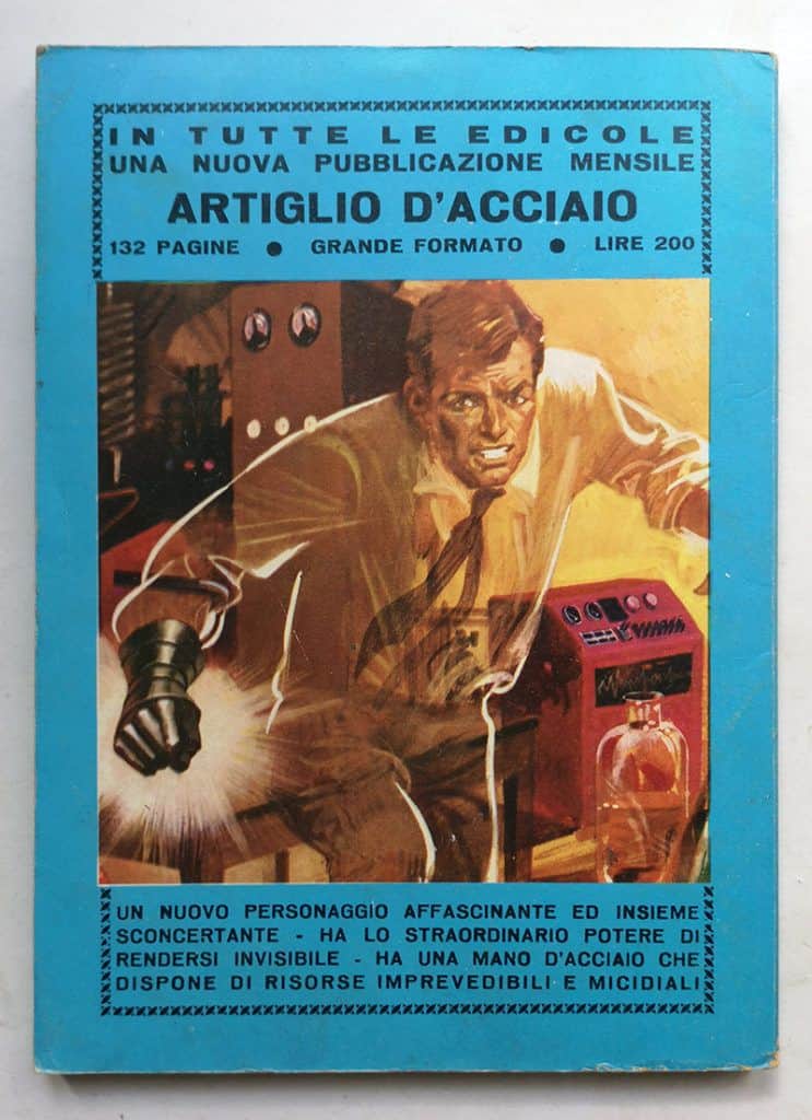 I 4 COMMANDOS 9 storie di guerra a fumetti BIANCONI 1968 - immagine 3