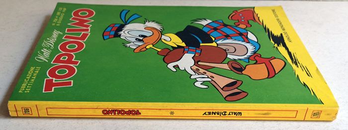 TOPOLINO LIBRETTO n 706 PRIMA APPARIZIONE PAPERINIK inserto Toseroni 1969 - immagine 2