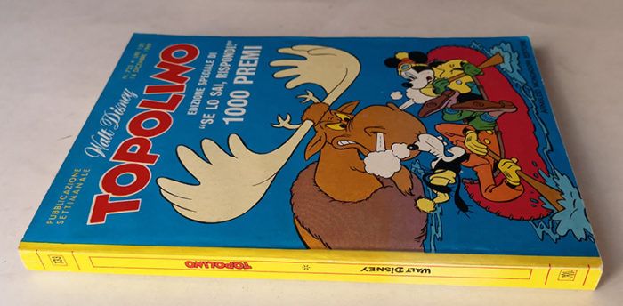 TOPOLINO LIBRETTO n 733 cartolina abbonamento catalogo EDISON 1969 - immagine 2