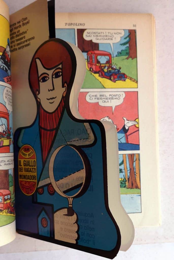 TOPOLINO LIBRETTO n 758 inserto regionale TOSERONI doppia sagoma Giallo Mondadori - immagine 3