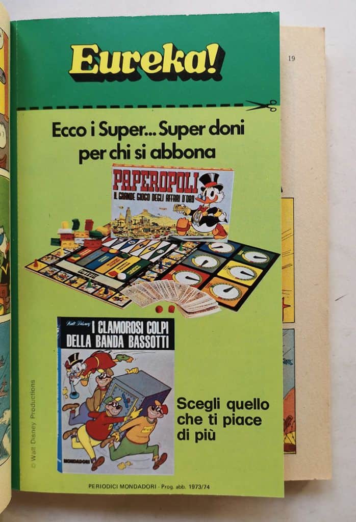 TOPOLINO LIBRETTO n 932 inserto regionale COIN cartolina abbonamento 1973 - immagine 3