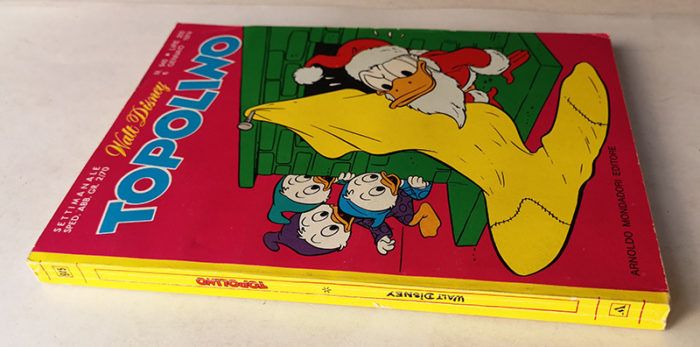 TOPOLINO LIBRETTO n 945 cartolina con cerotto HANSAPLAST bollino 1974 - immagine 3