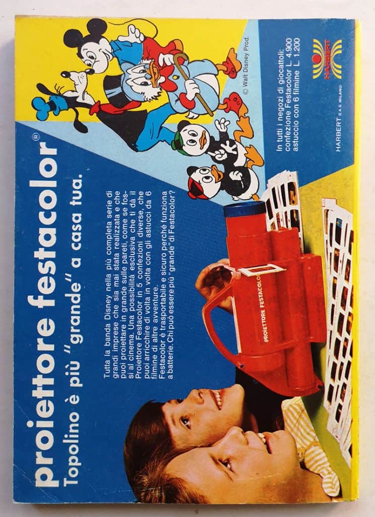 TOPOLINO LIBRETTO n 953 cartolina abbonamento bollino 1974 - immagine 4