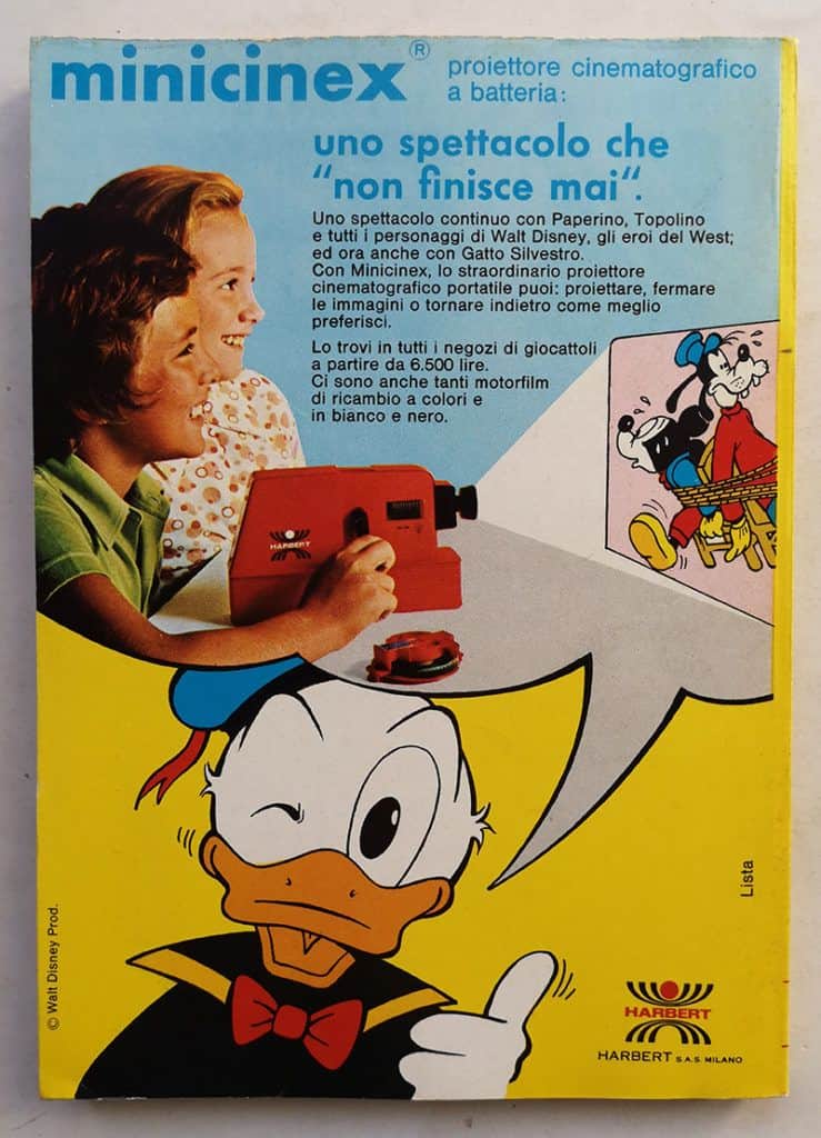TOPOLINO LIBRETTO n 954 cartolina abbonamento bollino 1974 - immagine 4