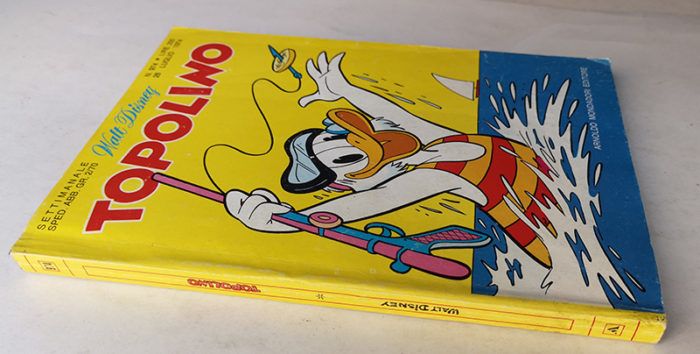 TOPOLINO LIBRETTO n 974 doppia cedola  I RAGAZZI E LA LETTURA 1974 - immagine 3