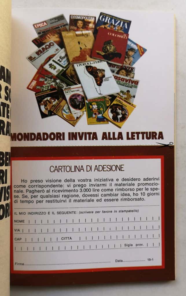 TOPOLINO LIBRETTO n 979 cedola di commissione libraria bollino 1974 - immagine 3