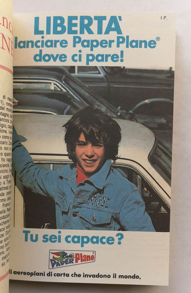 TOPOLINO LIBRETTO n 980 inserto regionale PAPERPLANE bollino 1974 - immagine 4