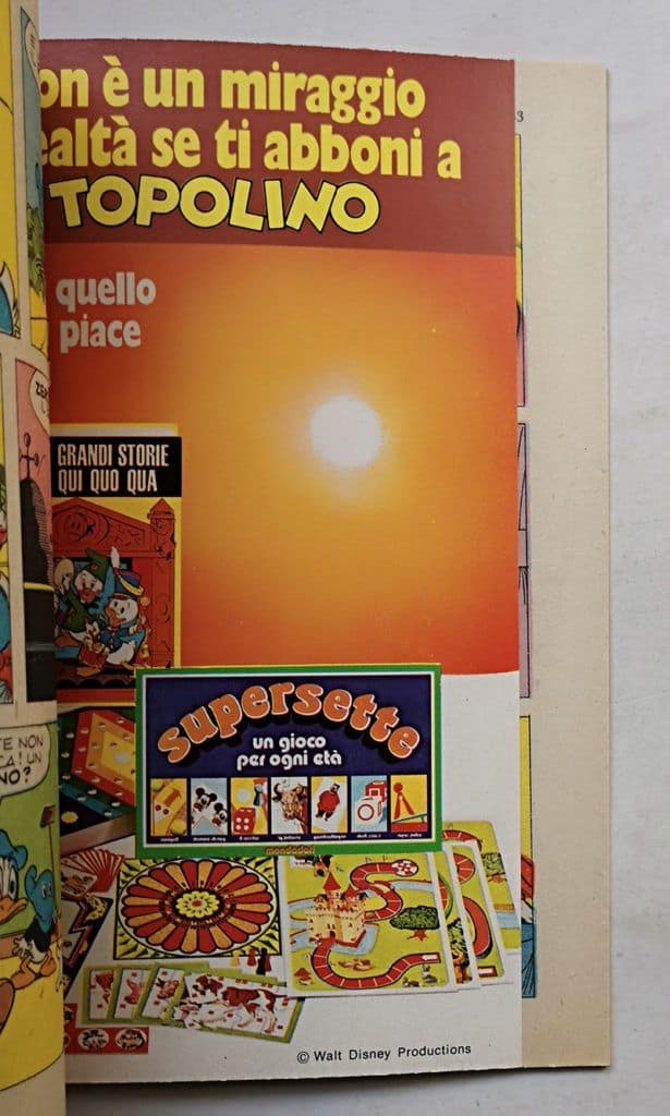 TOPOLINO LIBRETTO n 984 cartolina abbonamento bollino 1974 - immagine 4