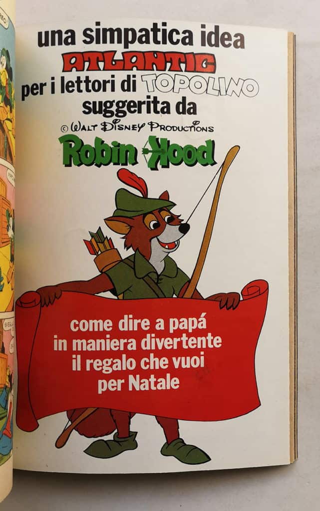 TOPOLINO LIBRETTO n 991 doppia cartolina ATLANTIC 3 ADESIVI 1974 - immagine 4