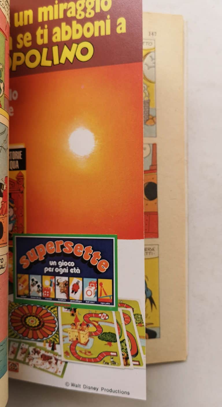 TOPOLINO LIBRETTO n 996 cartolina abbonamento bollino 1974 - immagine 3