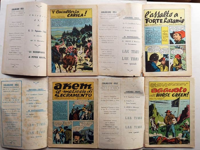 COLORADO BILL 1/4 serie completa S.I.T.E. 1962 - immagine 2