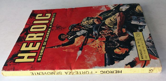 HEROIC 15 Storia di guerra a Fumetti ALHAMBRA 1972 - immagine 2