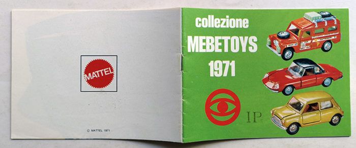 CATALOGO MATTEL MEBETOYS 1971 allegato a TOPOLINO Libretto 810 - immagine 3