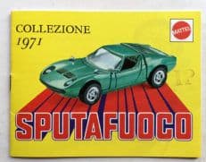 CATALOGO MATTEL SPUTAFUOCO